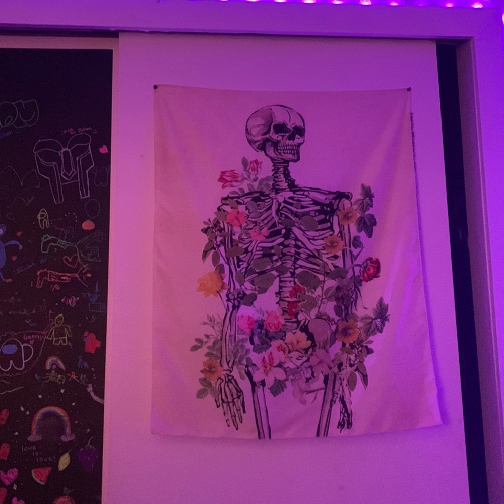 skeleton tapestry